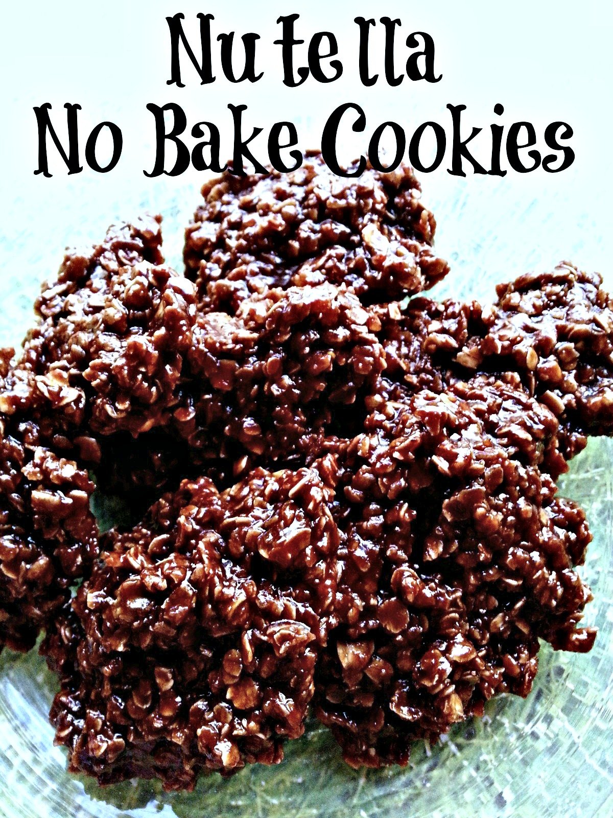 Easy Nutella No Bake Cookies