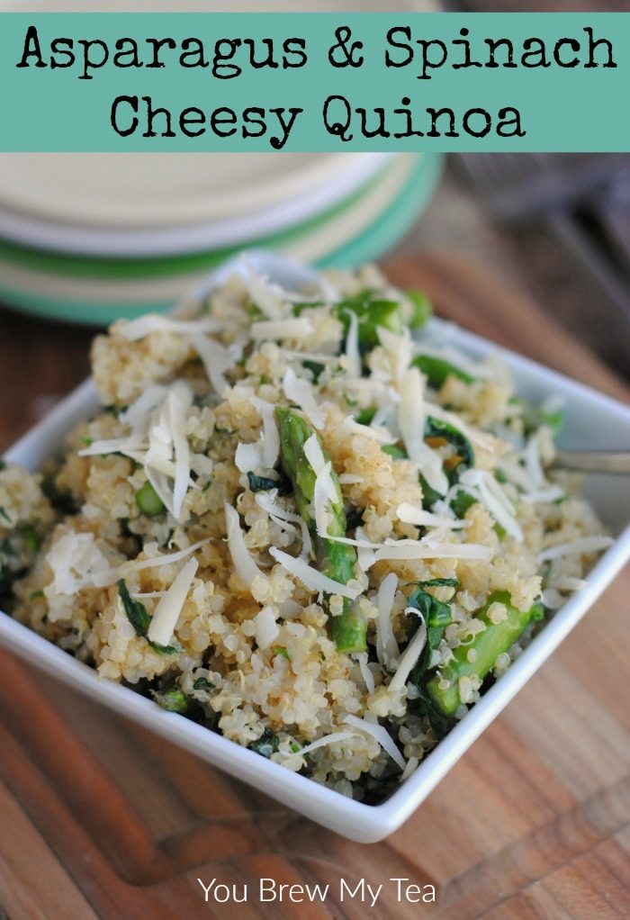 Asparagus And Quinoa Side Dish - You Brew My Tea