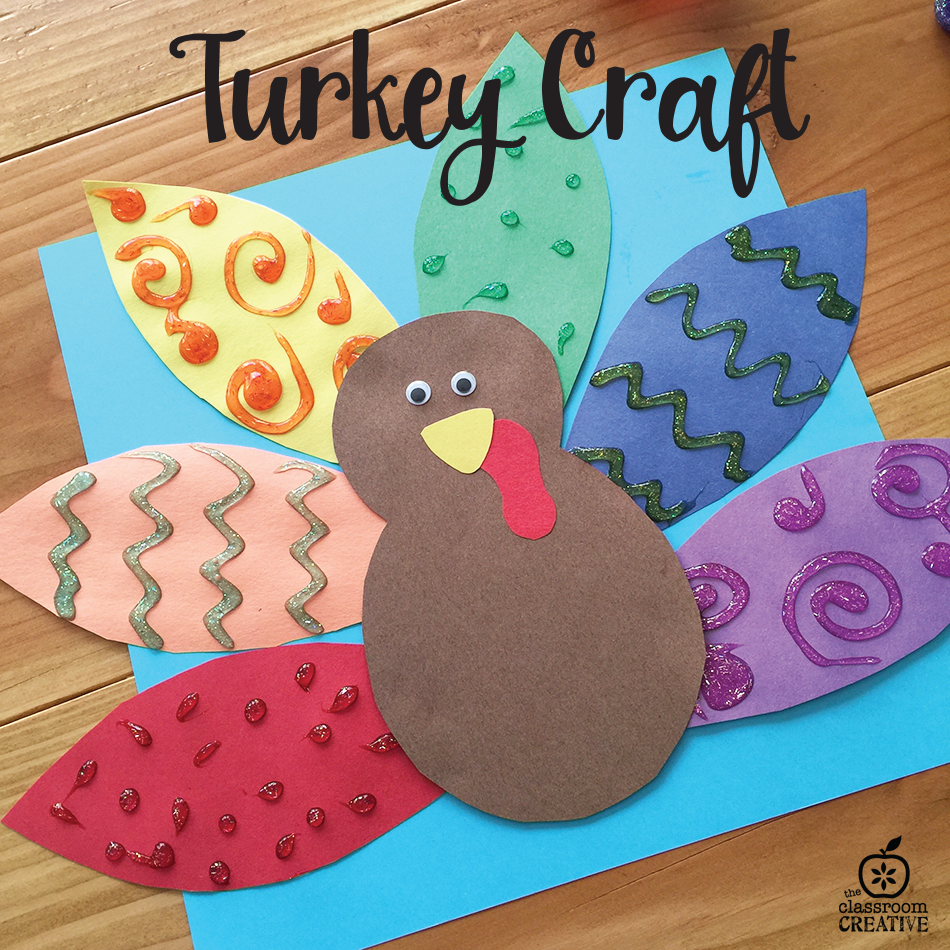 Easy Turkey Craft For Kids