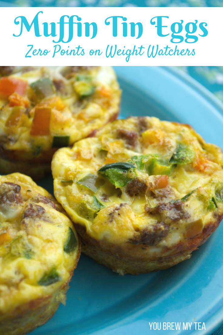 WW Turkey Sausage Muffin Tin Eggs