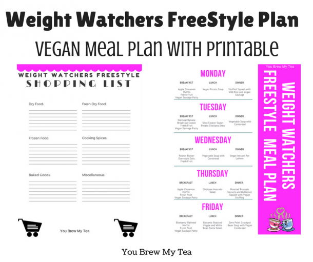 Weight Watchers Freestyle Vegan Meal Plan