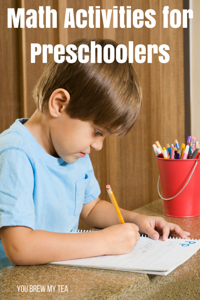 List Of Math Activities For Preschoolers