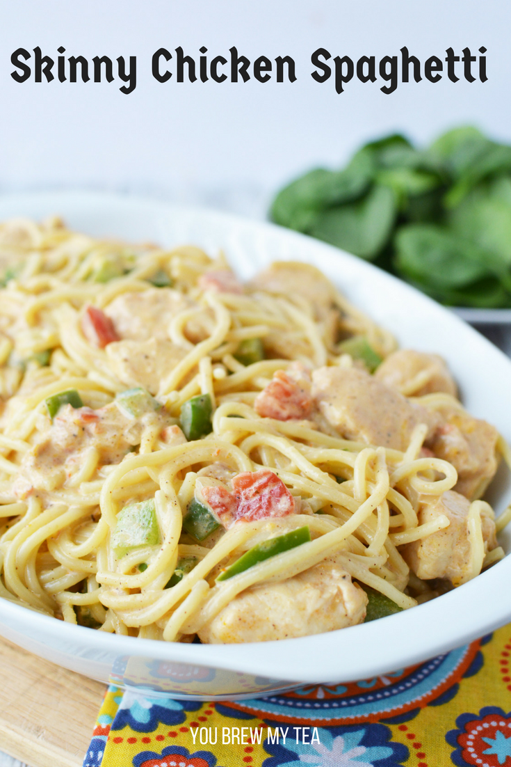 Skinny Chicken Spaghetti Recipe