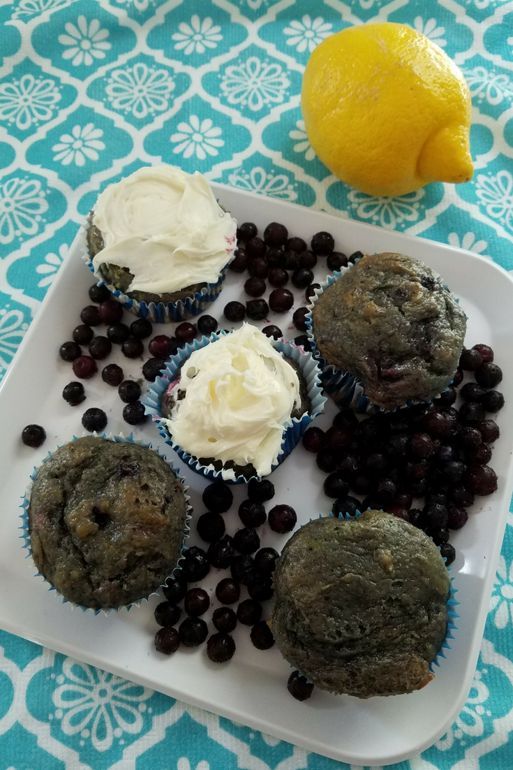 Skinny Blueberry Lemon Muffin - You Brew My Tea