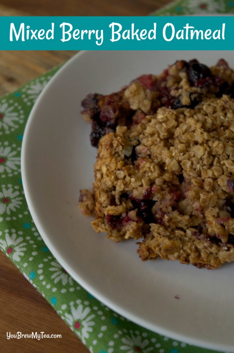 Mixed Berry Baked Oatmeal Recipe