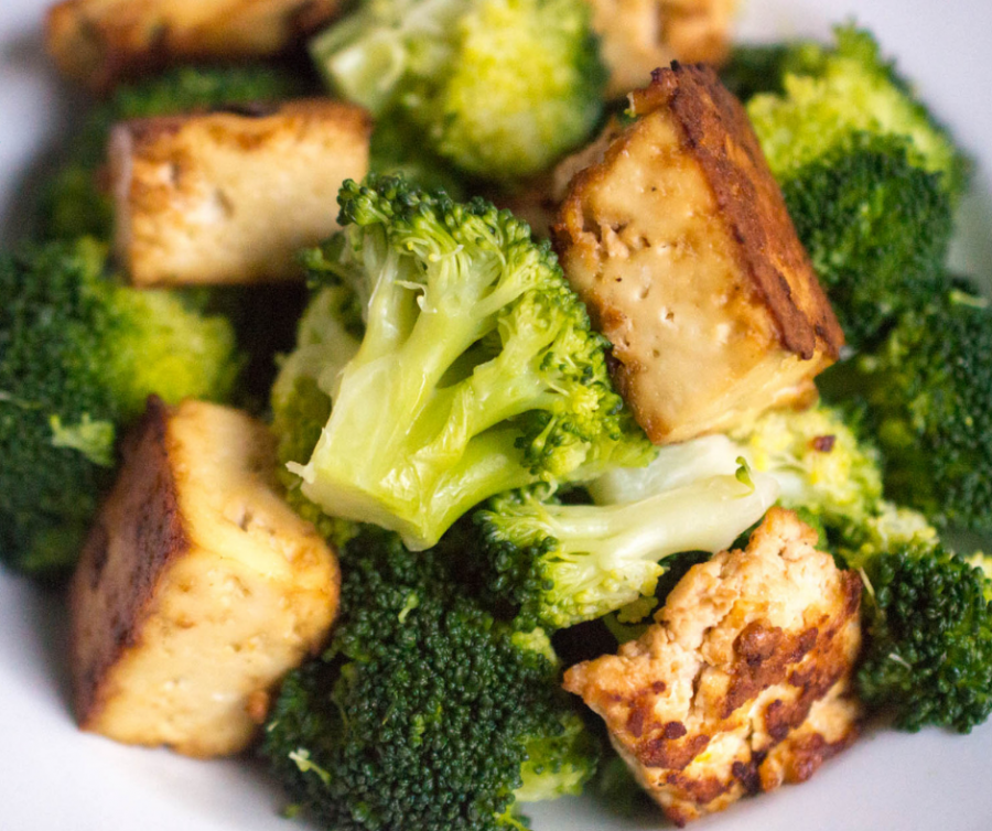 Roasted Crispy Tofu And Broccoli You Brew My Tea Zero Point Ww Freestyle