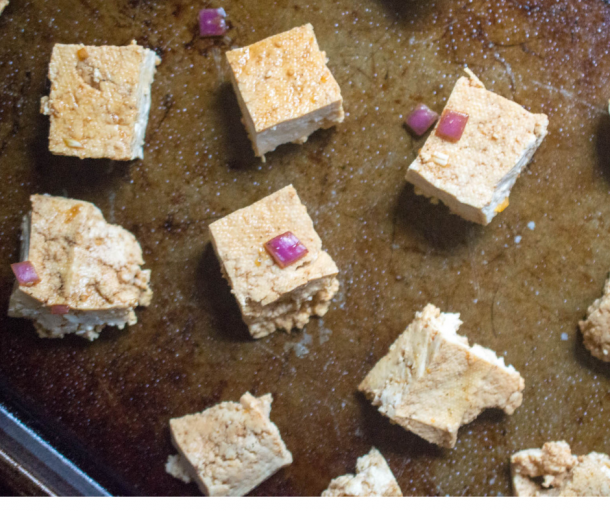 Roasted Crispy Tofu and Broccoli - You Brew My Tea Zero Point WW FreeStyle