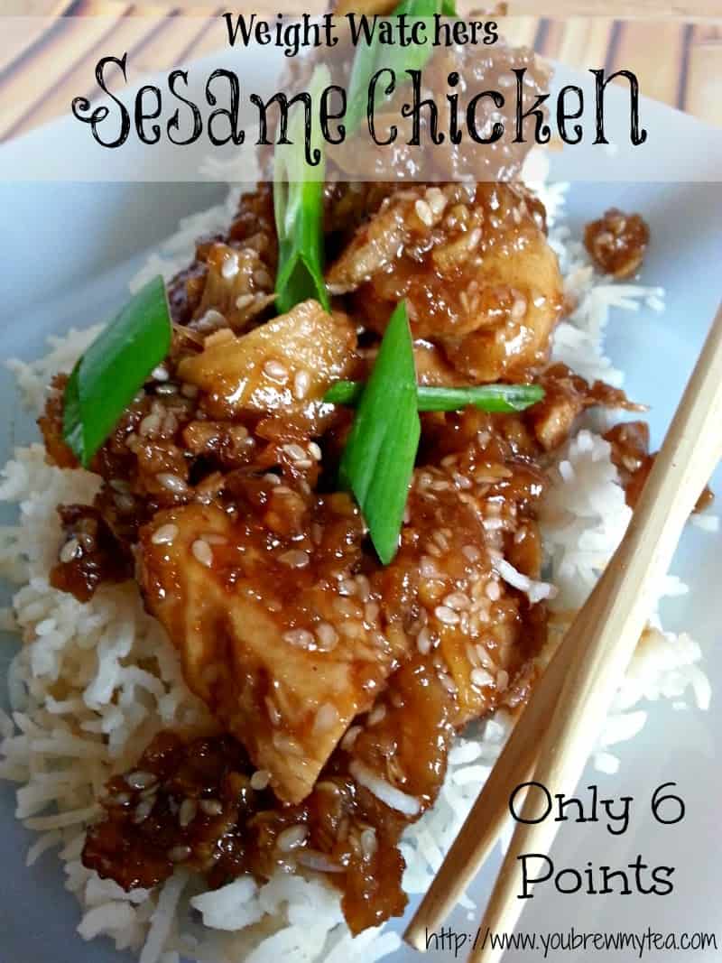 Weight Watchers Sesame Chicken Recipe - You Brew My Tea