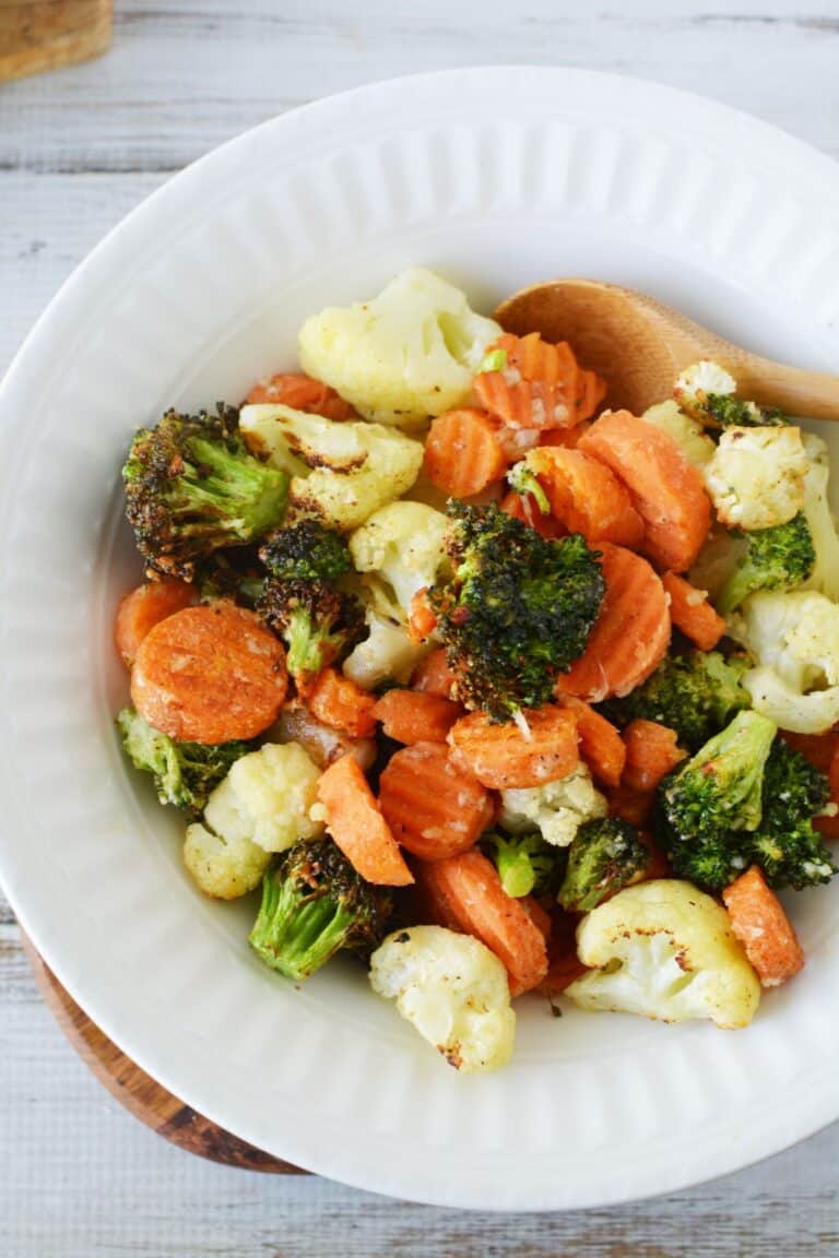The Best Air Fryer Vegetables with Parmesan